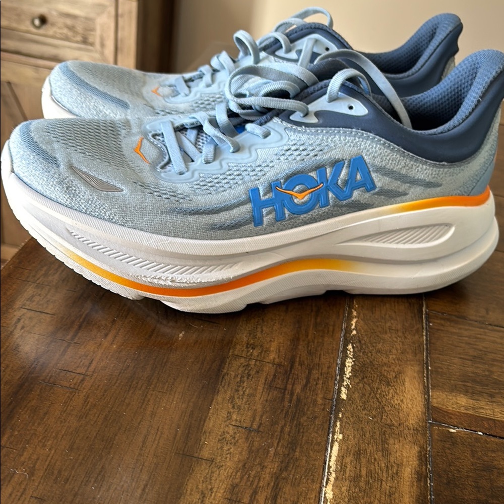 HOKA Blue Running Shoes